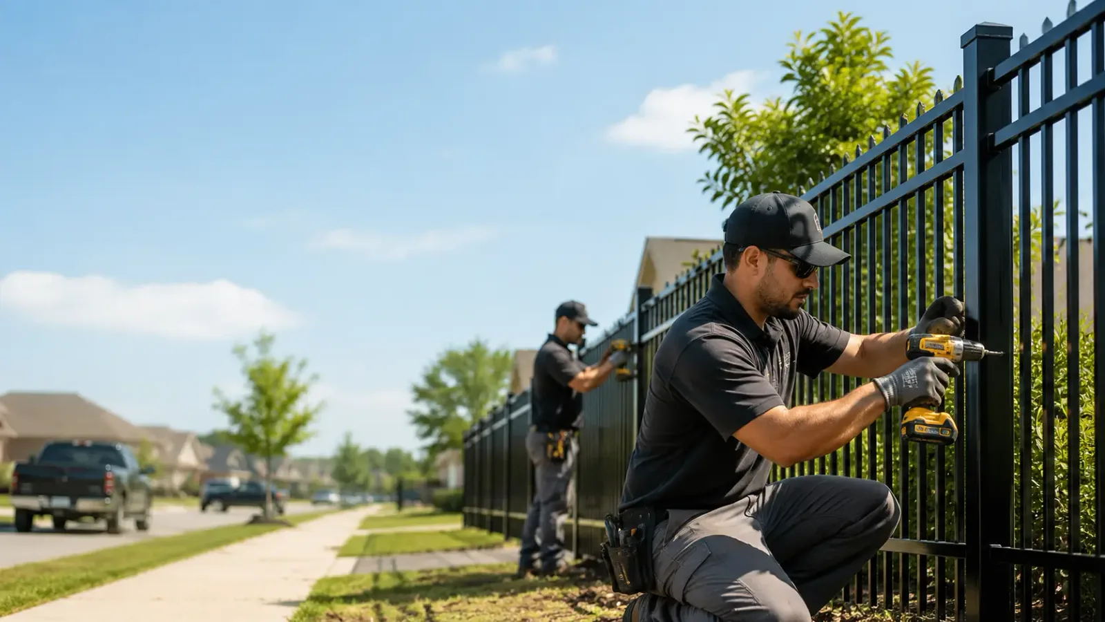 Metal Fence Installation in Bel Aire, KS